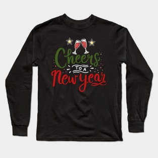 cheers to a new year tshirt Long Sleeve T-Shirt